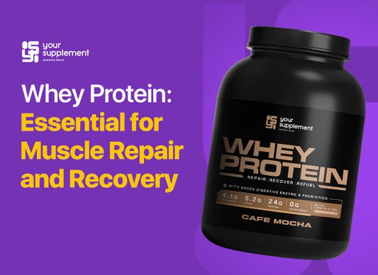 Whey Protein: Essential for Muscle Repair and Recovery