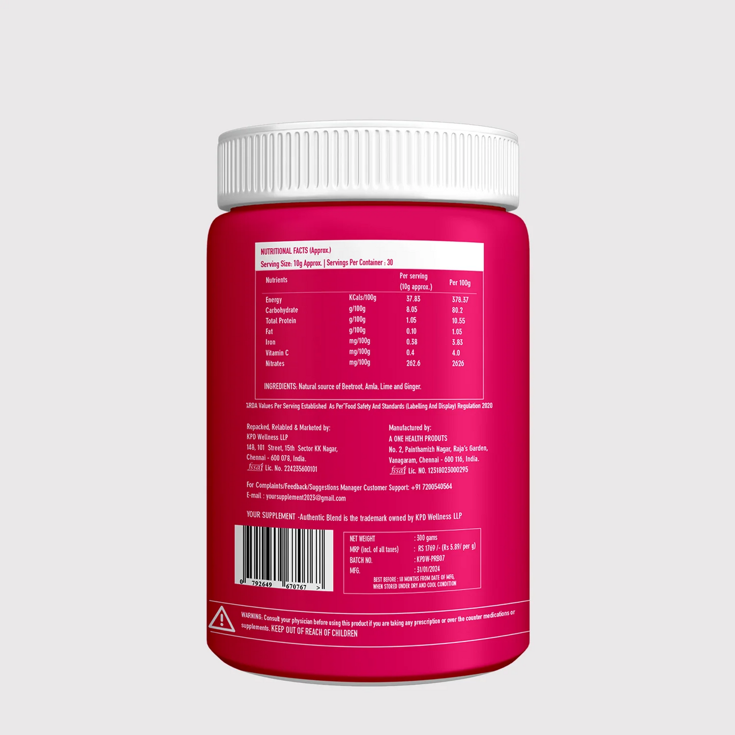 PRO-beet -Endurance | Stamina | Recovery