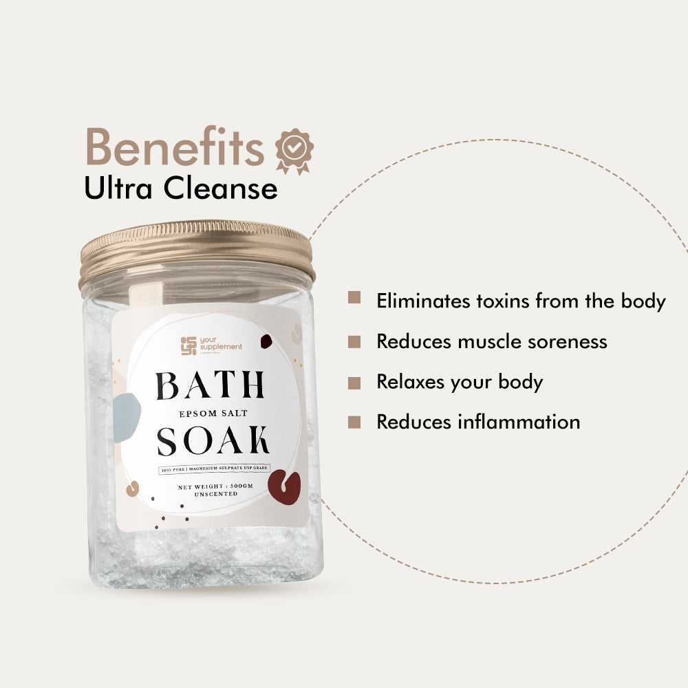 Bath Soak - Relax & Recover with Premium Epsom Salt