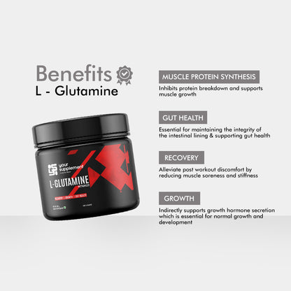 Vegan L - Glutamine – Muscle Recovery | Gut Health Boost